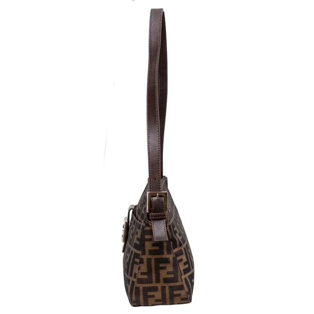 FENDI - Zucca Medium Mamma Baguette Bag Brown Vintage 2000s Y2K